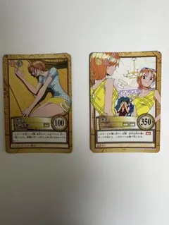 ONE PIECE ワンピースカード ナミ 2枚セット - メルカリ