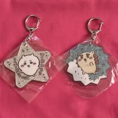 ちいかわ ラメアクリルキーホルダー4 ちいかわとシーサーのセット