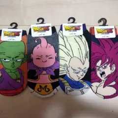 ドラゴンボールDAIMA キッズ靴下 4足セット 19-24cm