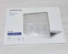 Macbook Air15 ケース クリア A2941 ハードカバー 全面保護