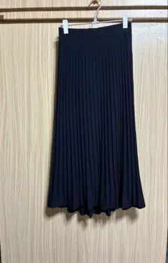＊組曲ロングプリーツスカート＊ネイビー＊サイズ2