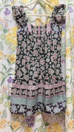 レベッカテイラー 花柄フリルワンピース