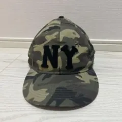 エベッツフィールドフランネルズ キャップ USA製 カモフラ 迷彩 NY