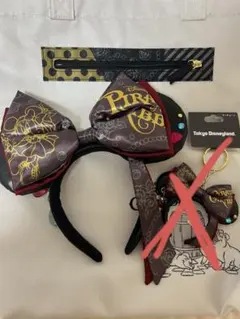 ディズニーランド　ミニーマウス パイレーツ カチューシャ