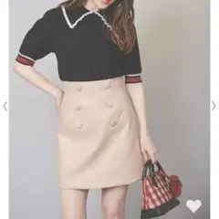 31 Sons de mode スカート レザー ブラウン