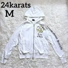 24karats パーカー　ジャージ　白　EXILE LDH