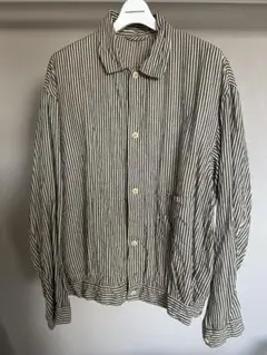 comoli 22SS ストライプブルゾン サイズ1 COMOLI (コモリ) ストライプ ブルゾン