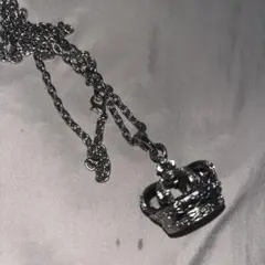 ふしぎの国のアリス　ネックレス　クラウン型シルバーネックレス