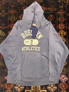 【幻級】70s Champion リバースウィーブ パーカー 茄子紺 フェード