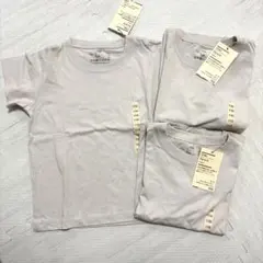 新品　無印　110サイズ Tシャツ 3枚セット　無印良品