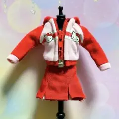 リカちゃん ハローキティ コラボ 2001年 アウトフィット K-3N 旧タカラ