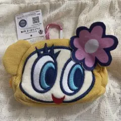 タグ付き◎エンジェルブルー フェイスポーチ