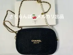 リ*ン様 CHANEL ノベルティ　ラメポーチ　ショルダーバッグ