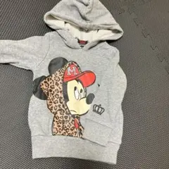 ベビードール　80 ミッキー　パーカー　スウェット　長袖
