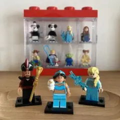 〈LEGO〉レゴ ミニフィグ ディズニー ジャスミン ジャファー エルサ付き
