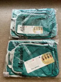 Alameda バッグ 2個セット ターコイズ