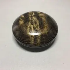 タモ玉斑杢黒漆染め 沈金 ミニ食蘢 小物入れ 香合 - メルカリ