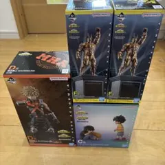 ヒロアカ　一番くじ　C賞 D賞 F賞　爆豪勝己　いずく&てんこ　オールマイト銅像