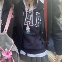 GAP パーカー ジップアップパーカー Y2K 平成 00s 平成ギャル