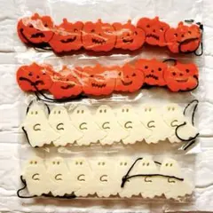 新品 フェルトオーナメント かぼちゃ おばけ ナチュラルキッチン ハロウィン