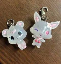 ジュエルペット　めじるしアクセサリー　ルビー　ラブラ