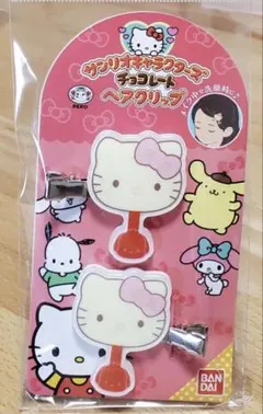 サンリオキャラクターズ チョコレート ヘアクリップ ハローキティ