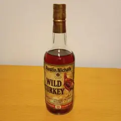 WILD TURKEY 8年 旧ボトル金キャップ・オースティンニコルズ表記ラベル