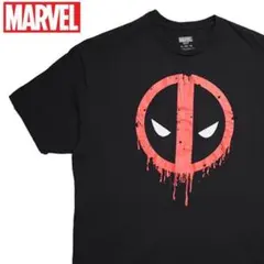 【フォロー割】 マーベル デッドプール ロゴプリント キャラクター Tシャツ