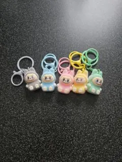 ラブブ　キーホルダーセット
