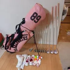 レディースゴルフクラブセット（お得　パーリーゲイツキャディバッグ付）のサムネイル