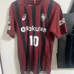 ヴィッセル神戸 10番　ポドルスキサイン入り