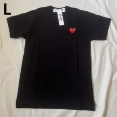 PLAYCOMME des GARÇONS赤ハートワンポイントTシャツ新品タグ付のサムネイル