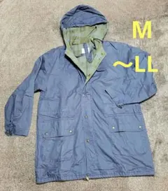 フード付きネイビー マウンテンパーカー　M～LL