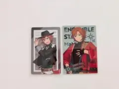 あんスタ　三毛縞斑　メタリックカード、クリアカード