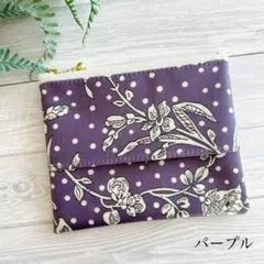 ❸大人かわいいポケットティッシュケースポーチ＊リバティプリント生地/マロリー