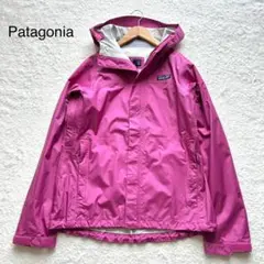【美品】パタゴニア トレントシェルジャケット ピンク　レディース S フード付のサムネイル