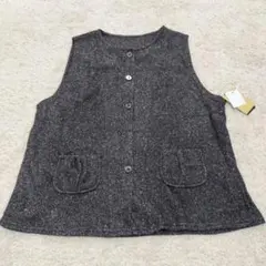 ANEEL.K　ツイード調　ベスト