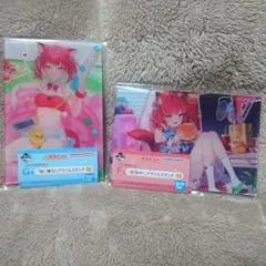 一番くじ　赤見かるび　狙い撃ち＆配信中！アクリルスタンド　セット