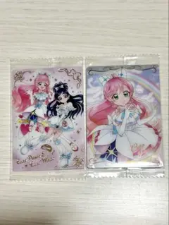 プリキュアウエハース キュアプリズム&キュアホワイト MR No18