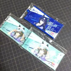 ウマ娘　公式ミニ応援タオルキーホルダー　シュヴァルグラン×2、ヴィルシーナ