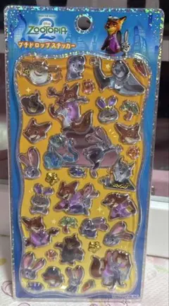 正規品 プチドロップステッカー ディズニー ズートピア2