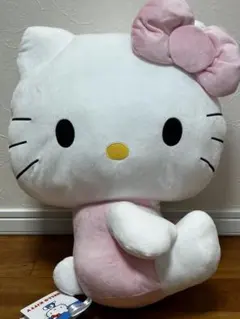 ハローキティスーパーラージヌイグルミ平成ピンク