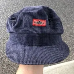 90s O‘NEILL オニール コーデュロイキャップ グレーネイビー くっきーのサムネイル