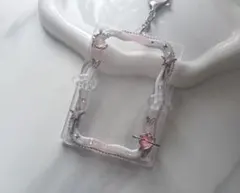 トレカケース デコ キーホルダー y2k バレエコア ウィッシュコア