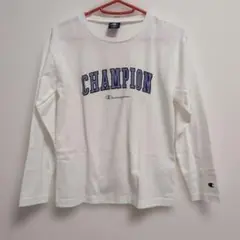 Champion 長袖カットソー ホワイト