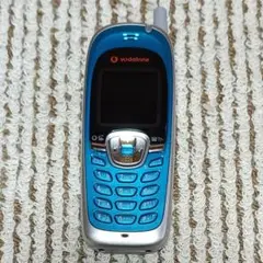 ジャンク ガラケー エンジョルノ vodafone ボーダフォン ブルー