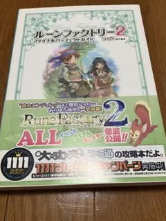 【美品•帯付】DS ルーンファクトリー2 ファイナルパーフェクトガイド