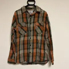 AVIREX USA チェック柄ネルシャツ Lサイズ