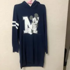 UNIQLO ロングパーカー　ミッキー　美品