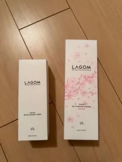 LAGOM ジェルトゥウォーター クレンザー SAKURA 化粧水セットのサムネイル